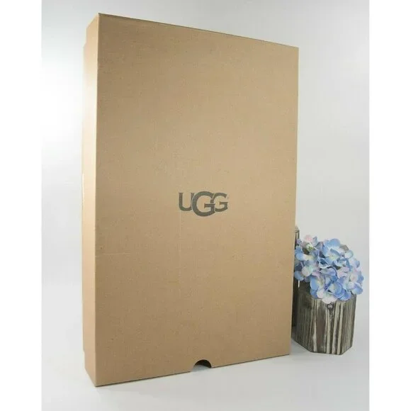 UGG Caramel Leather Gracen Whipstitch Tall Boots 6 - Picture 4 of 9